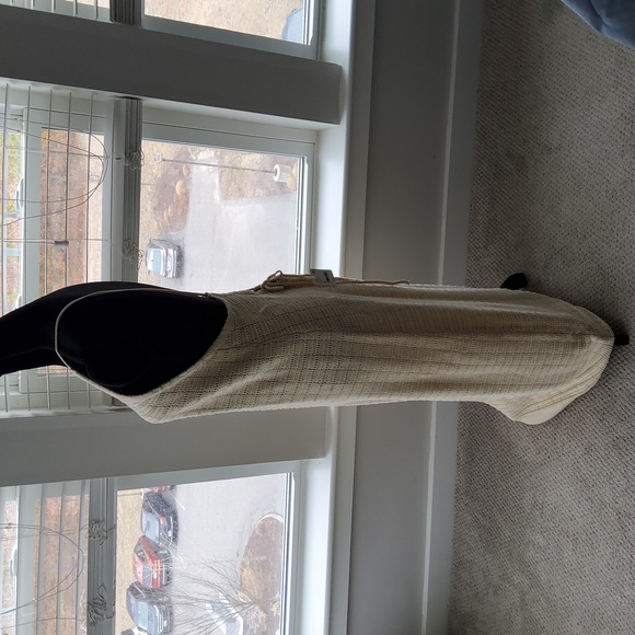 Free People Mallorca Fauxchet Sweater Midi Dress in Natural - L - Picture 6 of 16